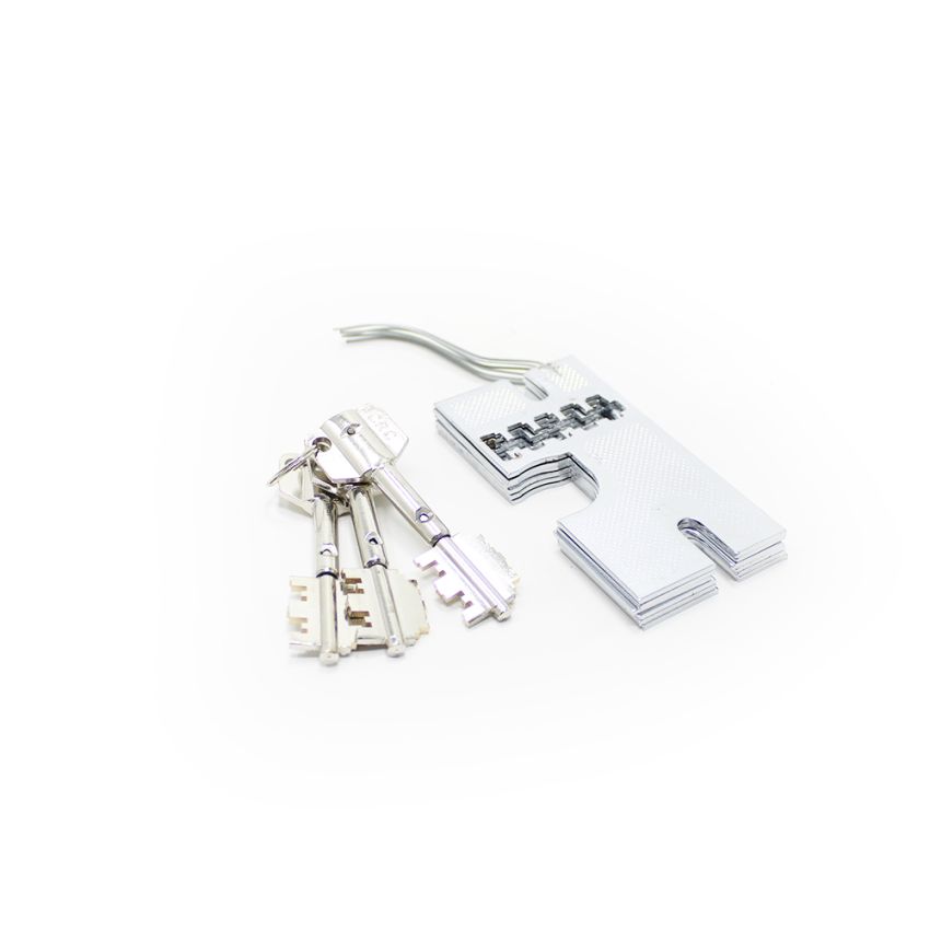 Segredo CRC S82G gorges tipo Cifial - Mod. antigo c/ 3 chaves