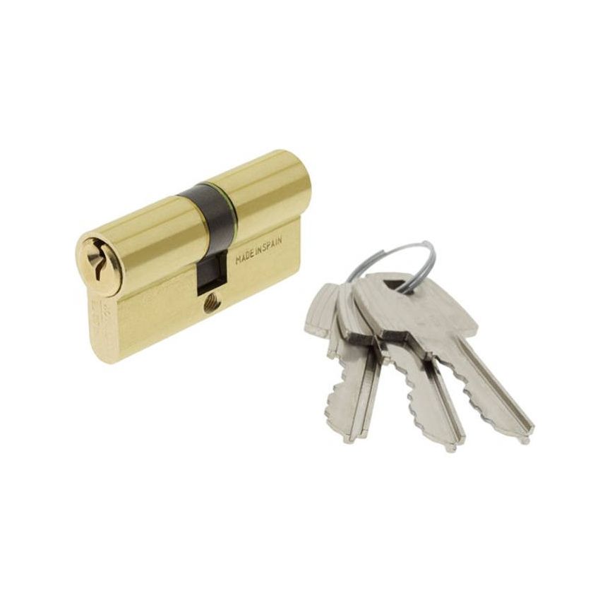 Cilindro Tesa TE5 30x45mm latonado