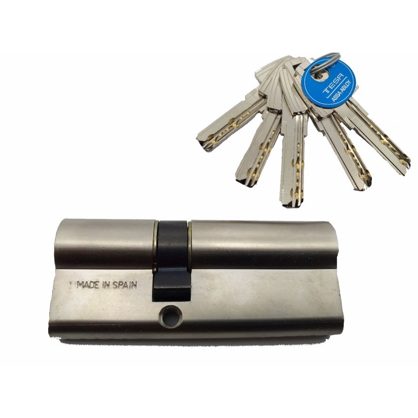 Cilindro Tesa T60 40x55mm niquelado