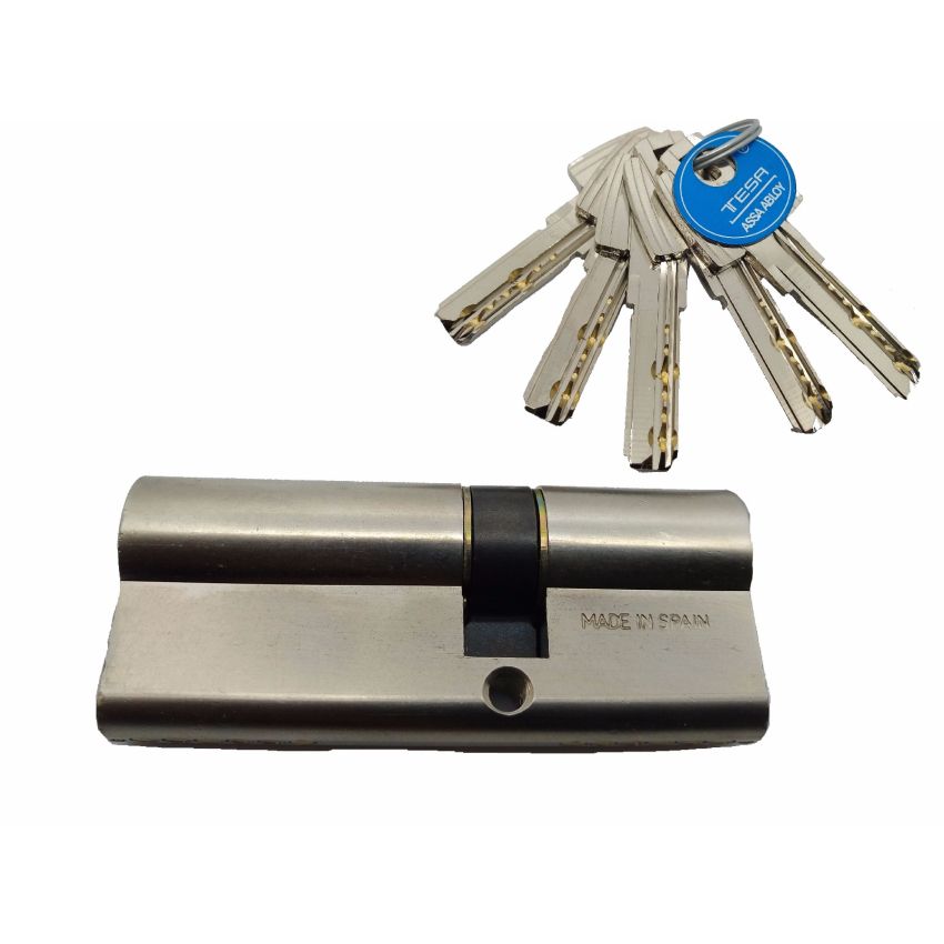 Cilindro Tesa T60 45x55mm niquelado