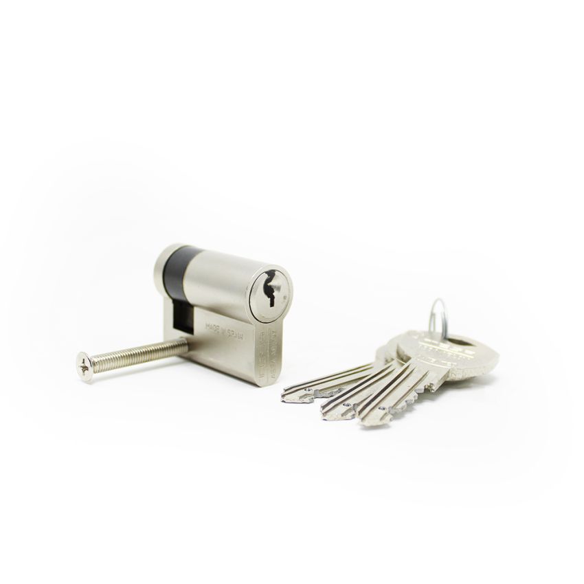 Cilindro Tesa TK6 40x10mm niquelado