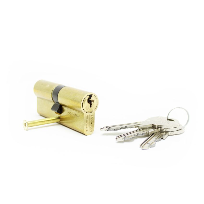 Cilindro Tesa TK6 35x35mm latonado