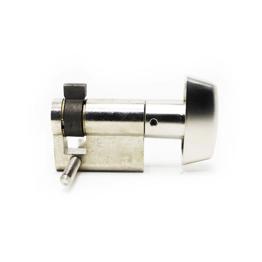 Cilindro Tesa TE5 30x10mm niquelado com botão