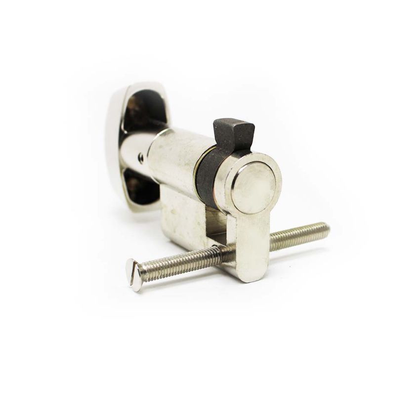 Cilindro Tesa TE5 30x10mm niquelado com botão