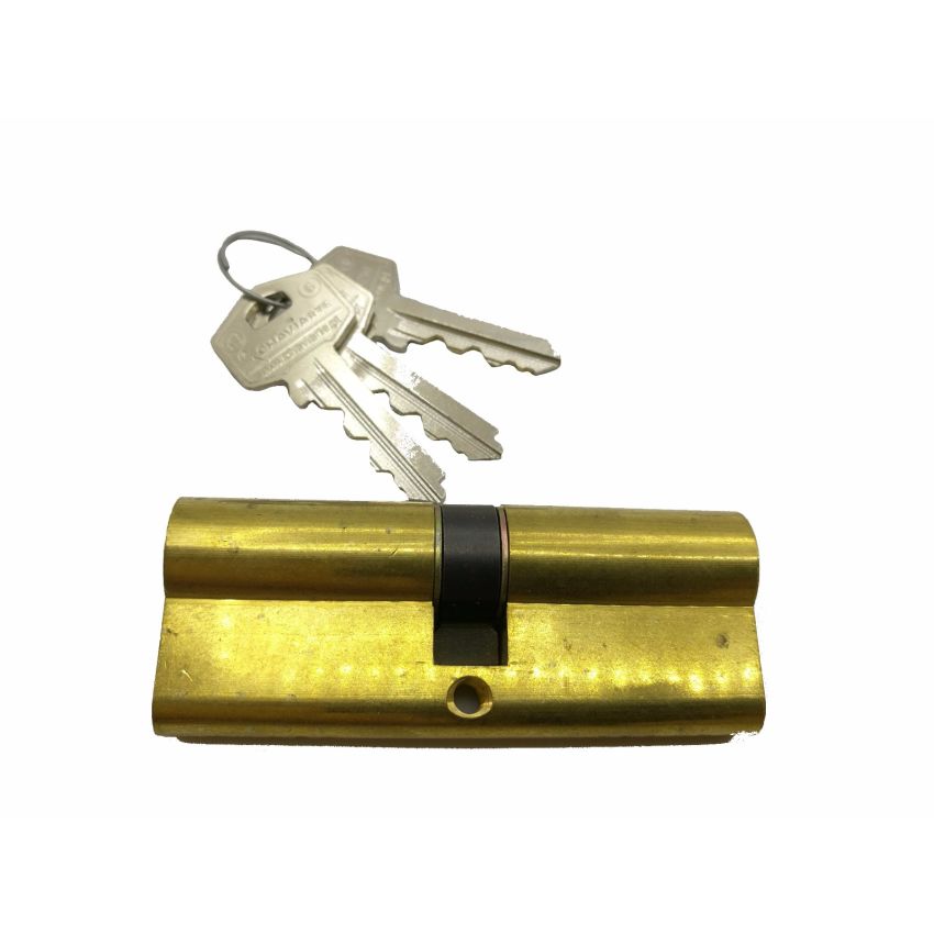 Cilindro Chaviarte TE6 40x40mm latonado