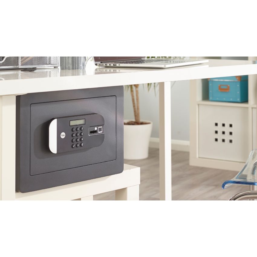 Cofre YALE motorizado segurança máxima c/ impressão digital YSFM/250/EG1