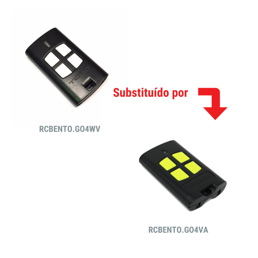 Comando BENINCA TO.GO4WV- DESCONTINUADO (Ver em artigo alternativo modelo compatível)