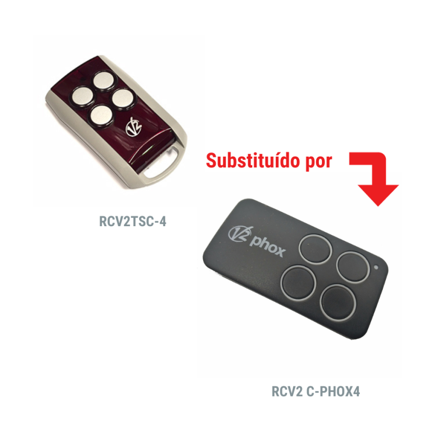 Comando V2 TSC-4- DESCONTINUADO (Ver em artigo alternativo modelo compatível)