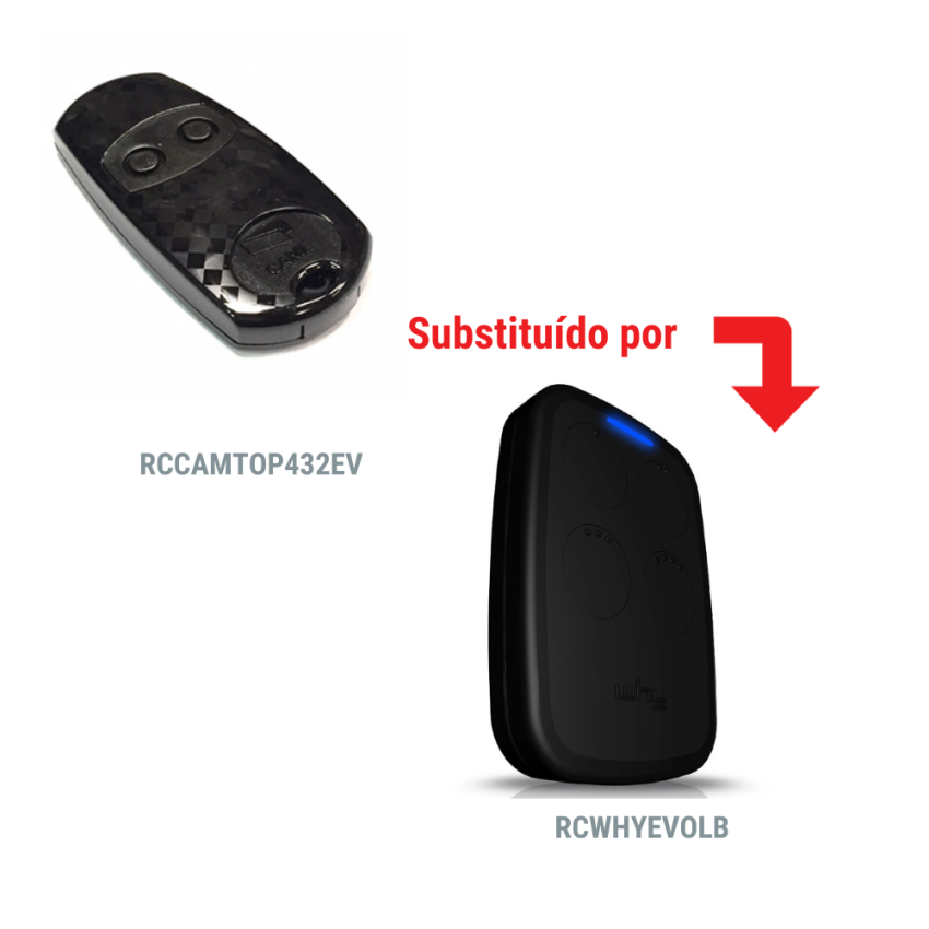 Comando CAME Top 432EV - DESCONTINUADO (ver em artigo alternativo modelo compatível)