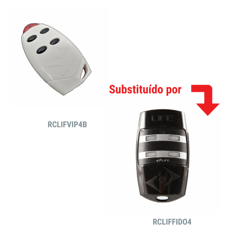 Comando LIFE VIP4B- DESCONTINUADO (Ver em artigo alternativo modelo compatível)