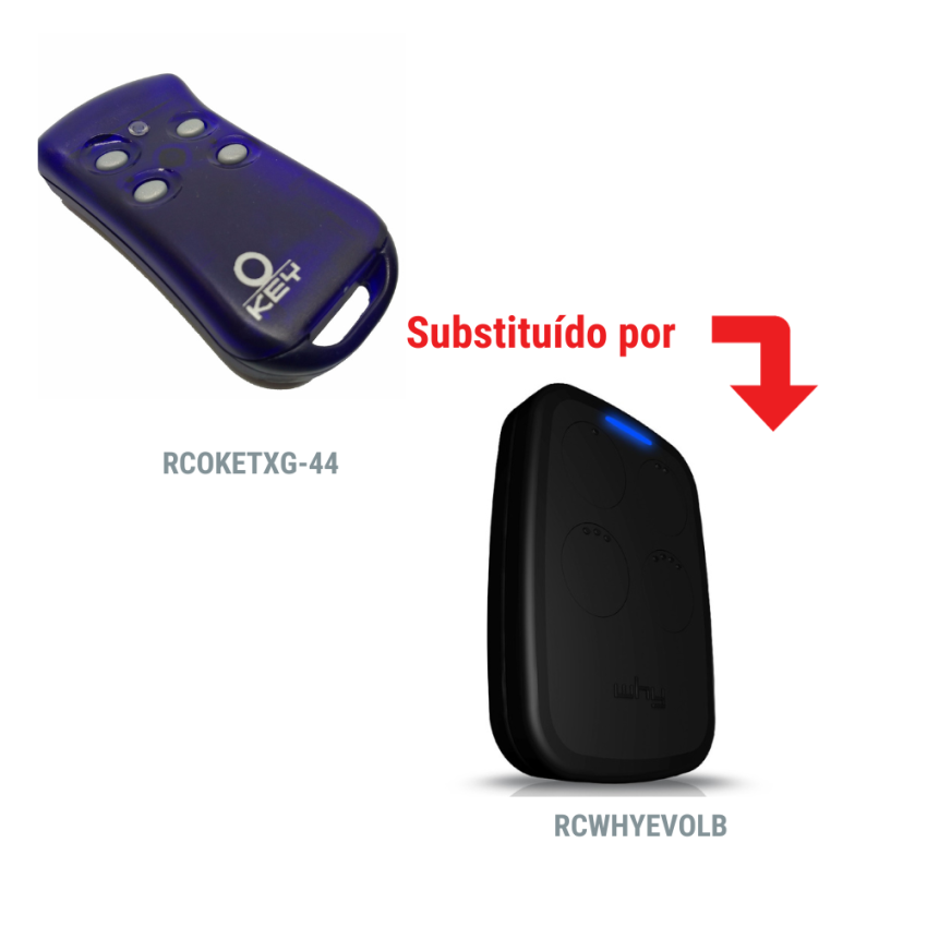 Comando KEY TXG-44- DESCONTINUADO (Ver em artigo alternativo modelo compatível)