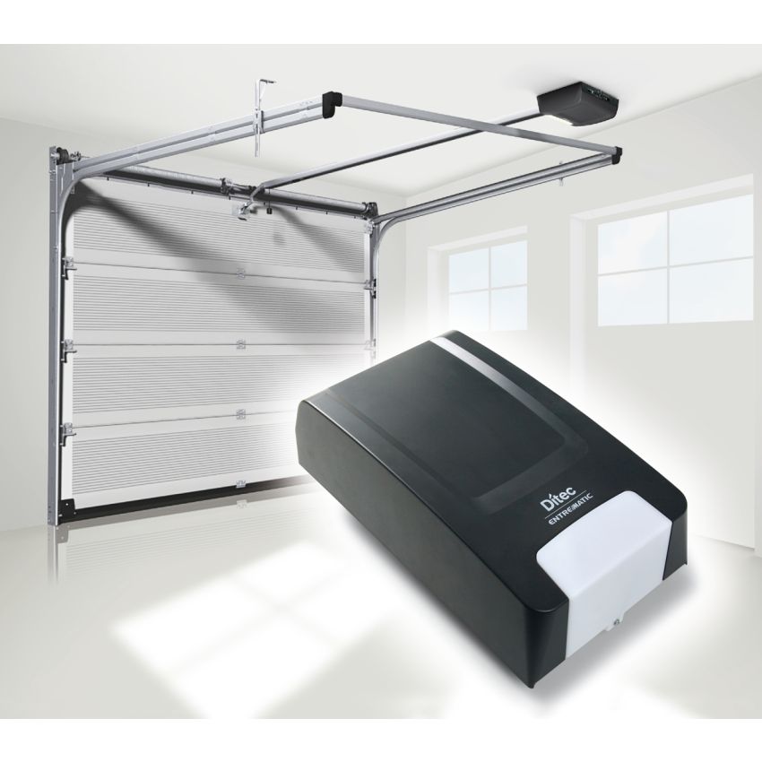 Kit Ditec portão seccionado TOP603H, até 9,5 m2 - 24 Vcc e de 600N