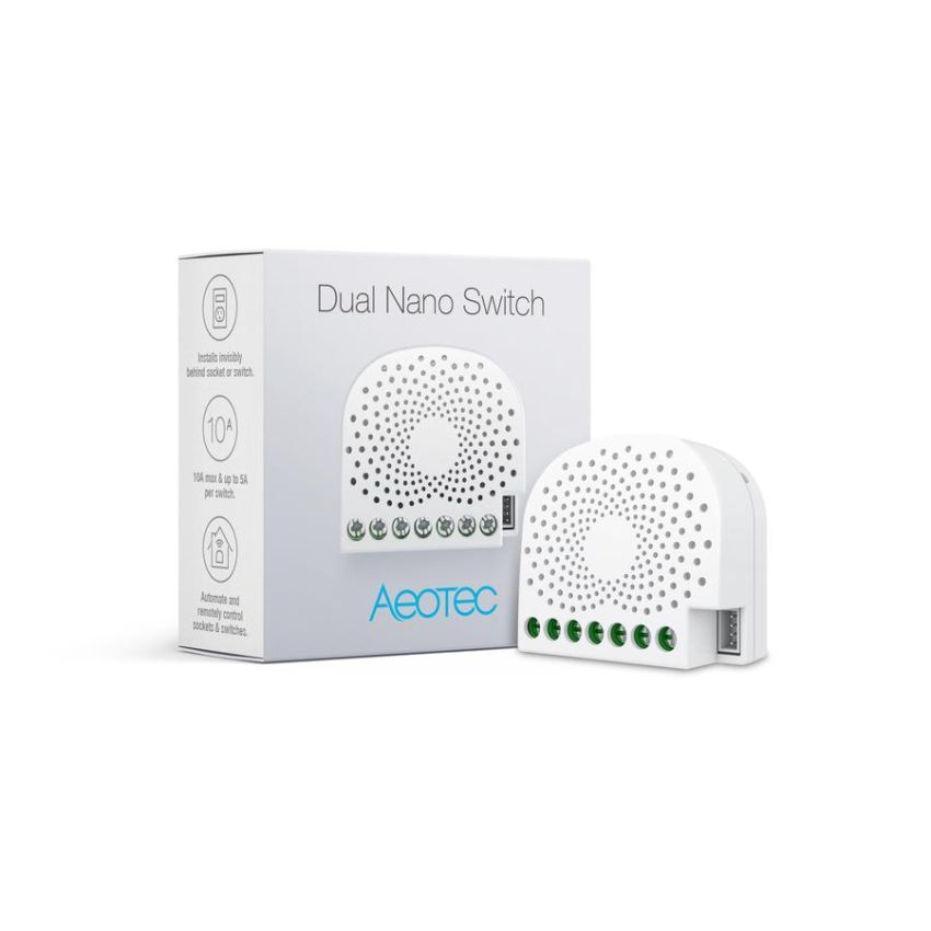 Aeotec Dual Nano Switch Z-Wave Plus