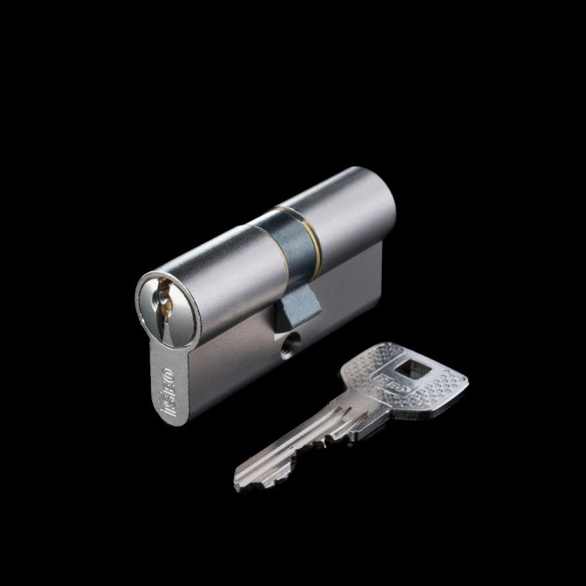 Cilindro Iseo F7 40x10mm niquelado