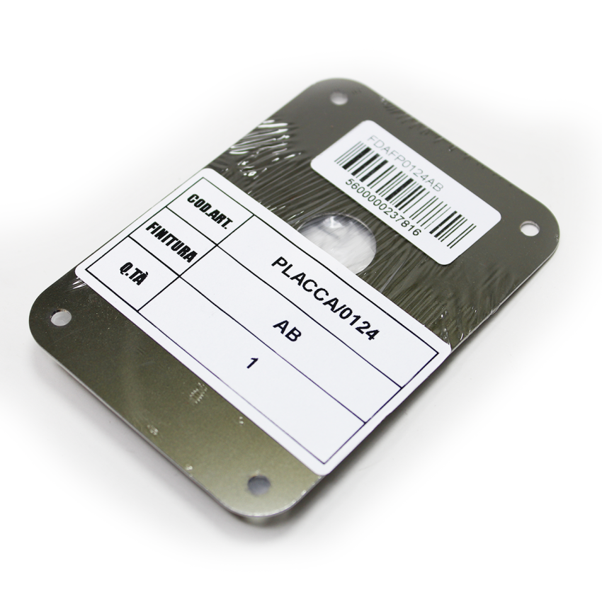 Placa substituição AF  0124 Bronze