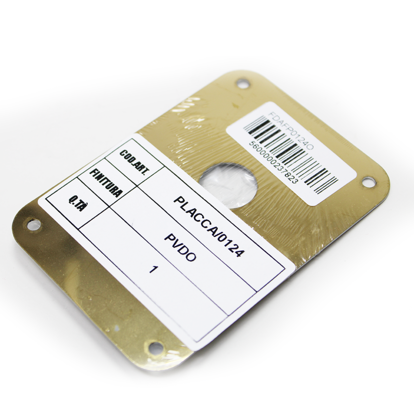 Placa substituição AF  0124 Latão