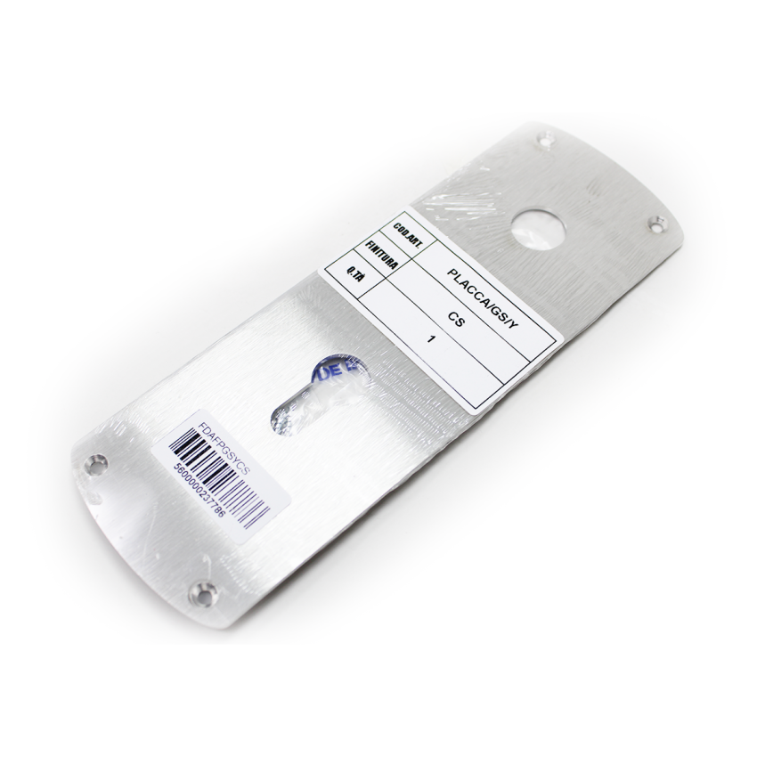 Placa substituição AF Grip Stop Yale/Euro Cromado