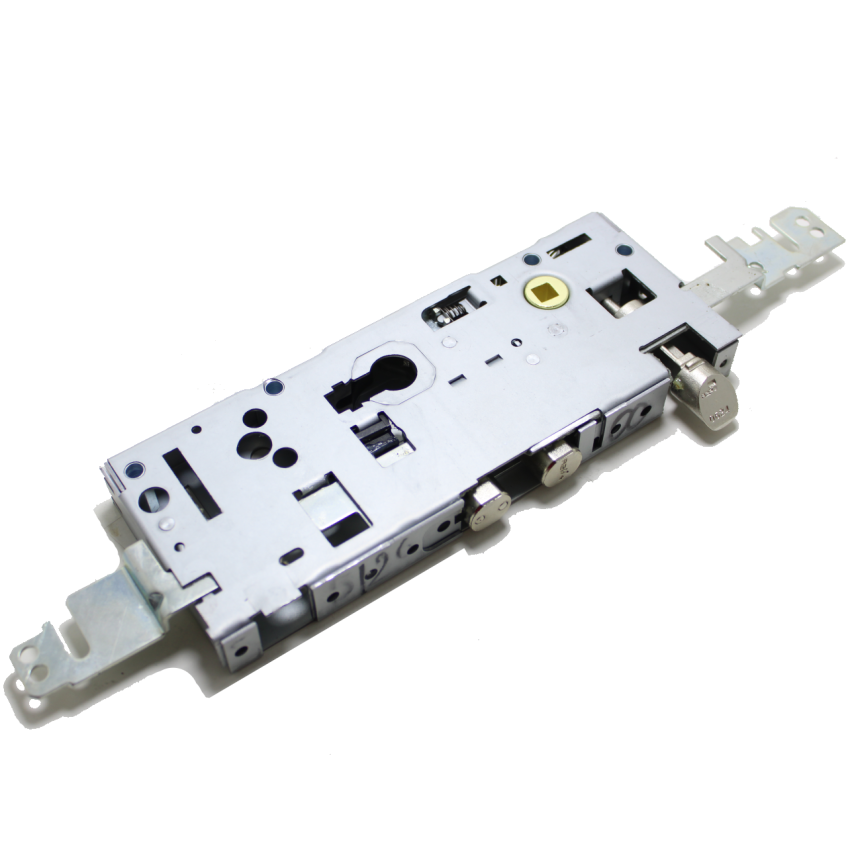 Fechadura Fichet Vertipoint, caixa central, cilindro europeu direita