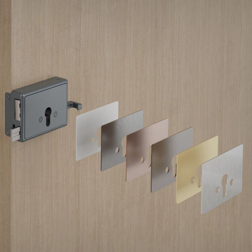 Fechadura JNF de sobrepor IN.20.051.E, esquerda