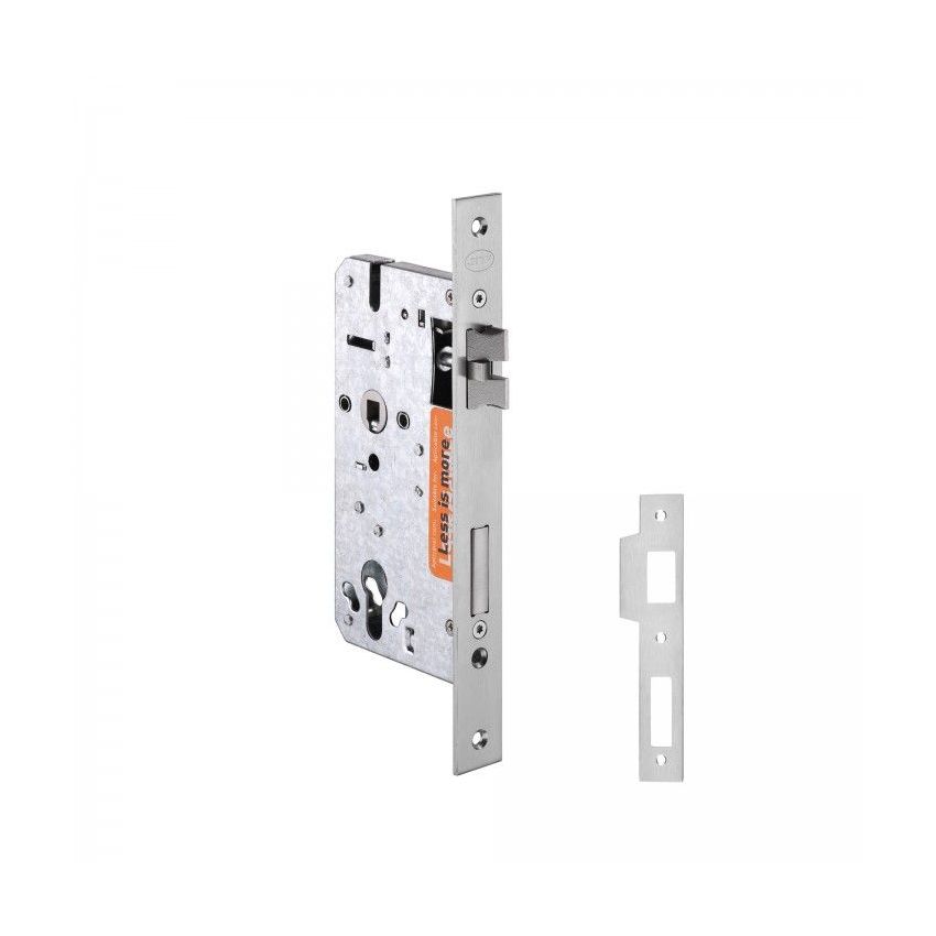 Fechadura de embutir JNF para cilindro europeu, sem cilindro, IN.20.895.60S