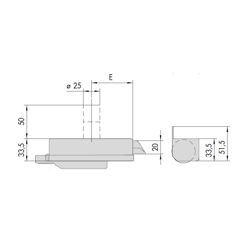 Fechadura CISA ELÉTRICA 11.611.60.2