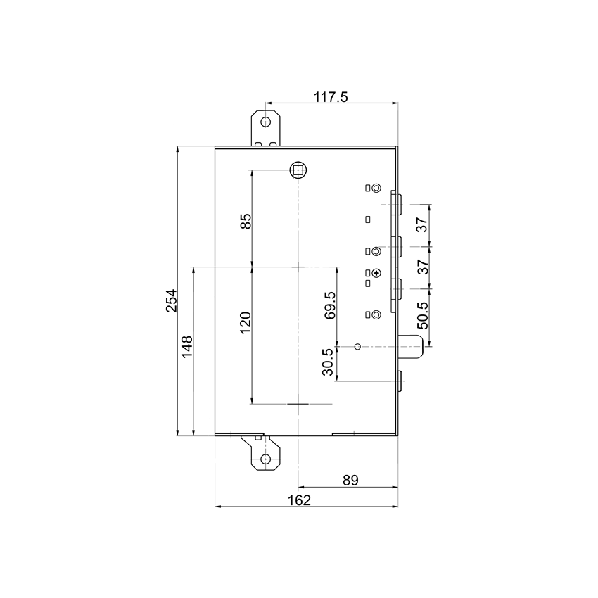 Fechadura MOTTURA 898595GRSQ