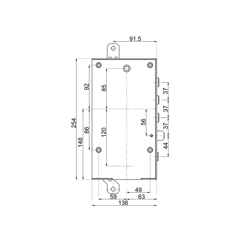 Fechadura MOTTURA 898596TODQ