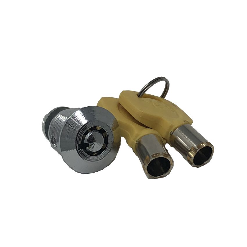 Fecho Yale de chave tubular (2) para cofre Yale serie YSV