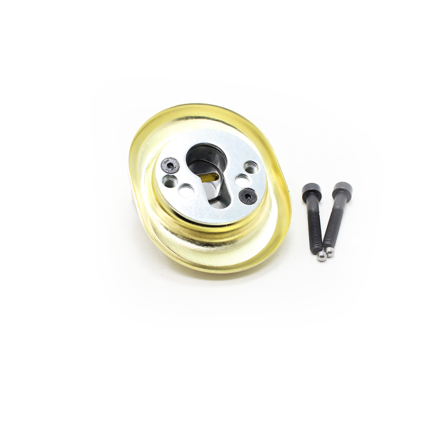 Escudo de segurança AF dourado (Kit), anti-tubo e superblindado, 50 mm