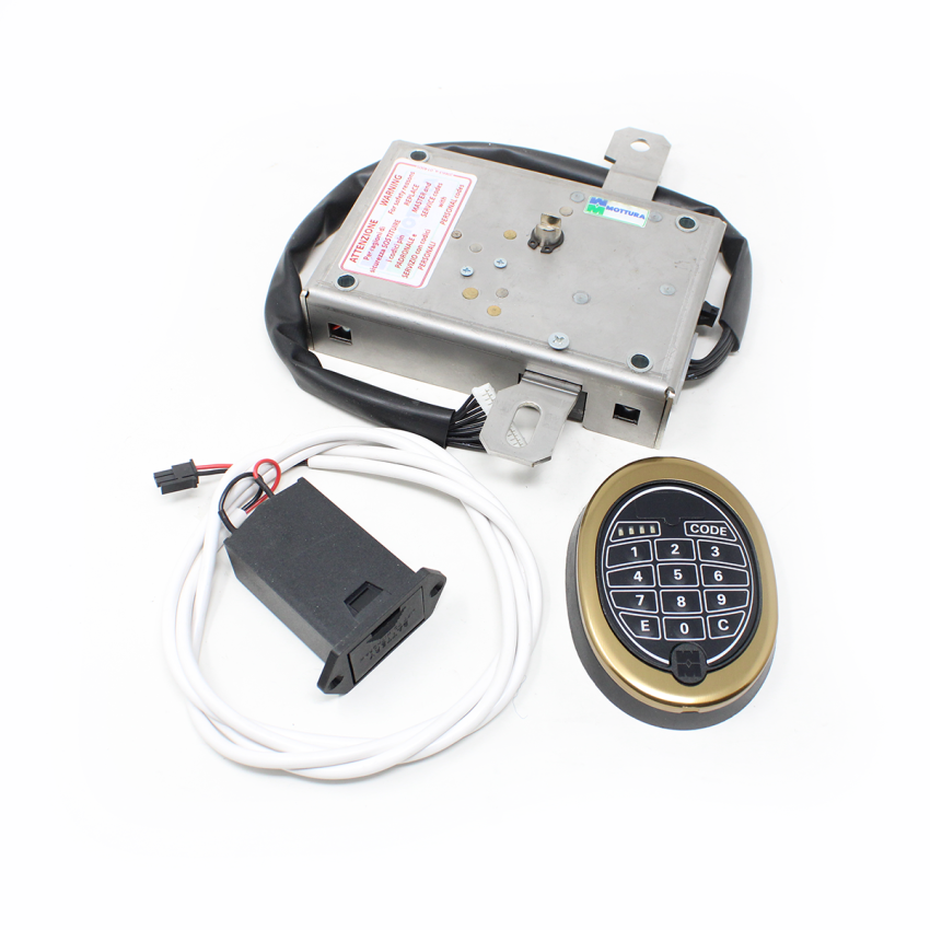 Fechadura MOTTURA XCode 49120AS00MBR com teclado