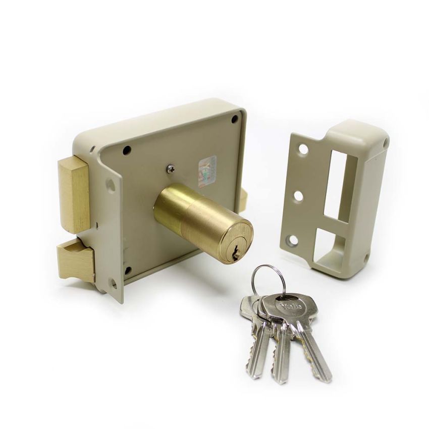 Fechadura de sobrepor Yale 63000501 (tipo 720), direita, entrada 5 cm