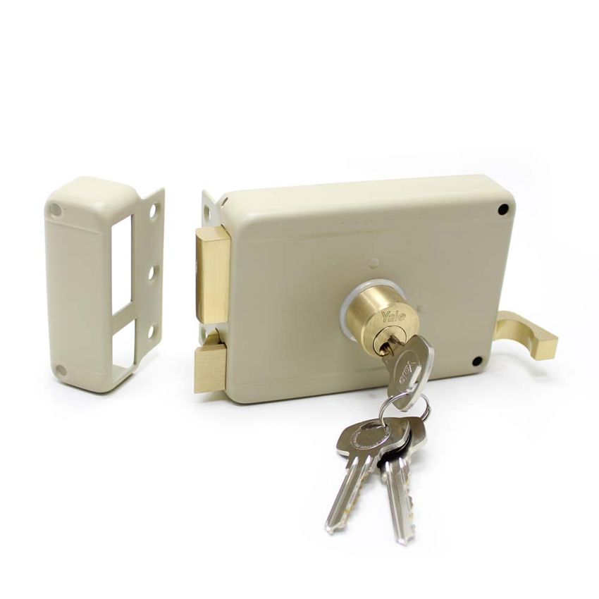 Fechadura de sobrepor Yale 63000602 (tipo 720), esquerda, entrada 6 cm