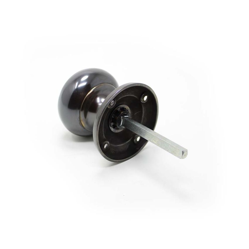 Puxador redondo Pajá 581/60, rotativo, em bronze