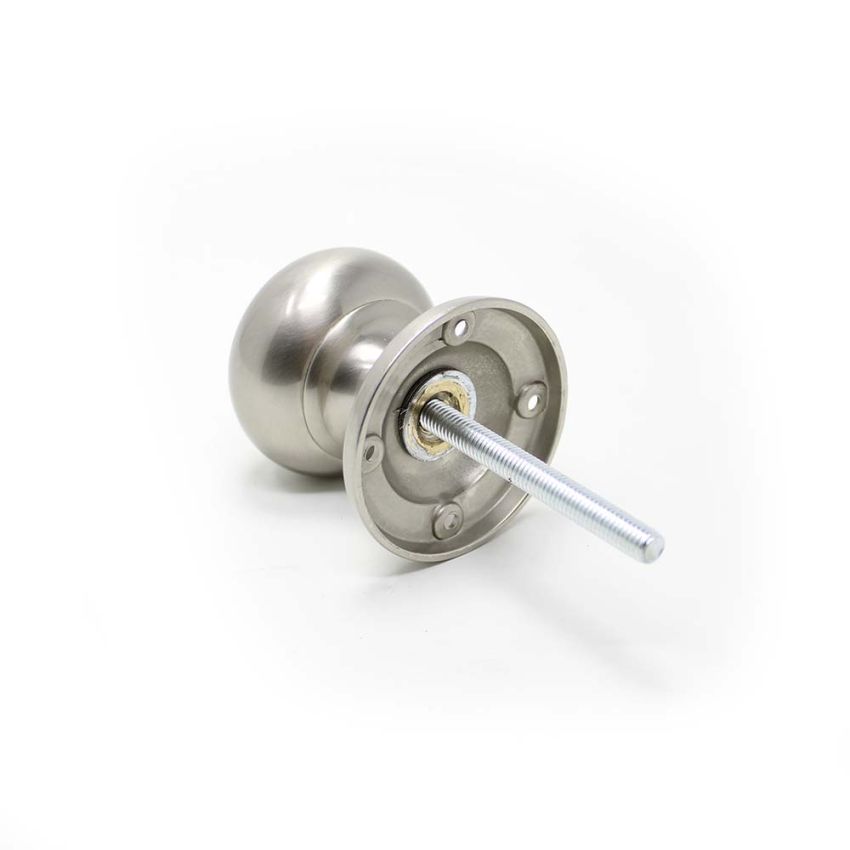 Puxador redondo Pajá 581/60, fixo, niquelado