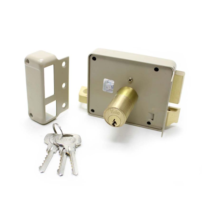 Fechadura de sobrepor Yale 63000502 (tipo 720), esquerda, entrada 5 cm