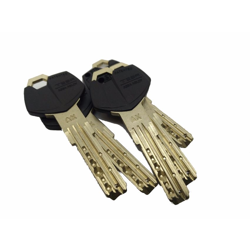 Cilindro ST8 Chaviarte 40x45mm latonado