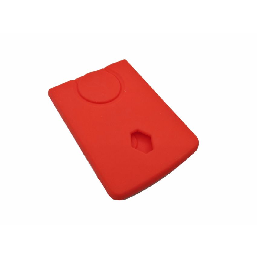 Capa silicone Renault, quatro botões, vermelho