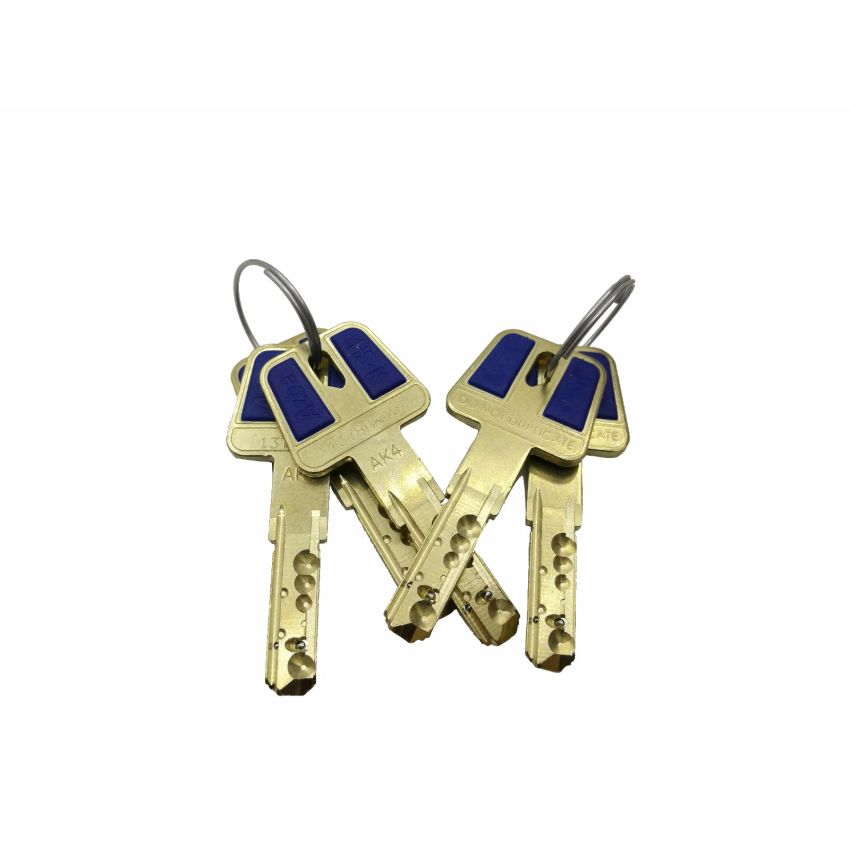 Cilindro Yale HSK 30x35mm latonado