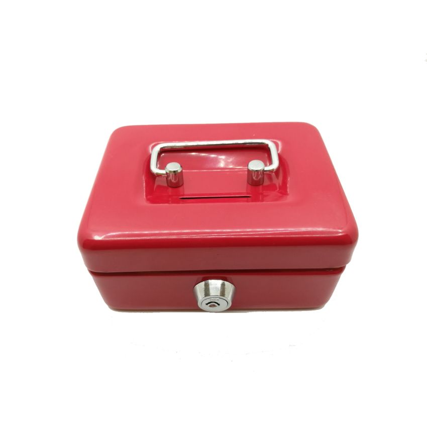 Cofre portátil BTV modelo 10 vermelho