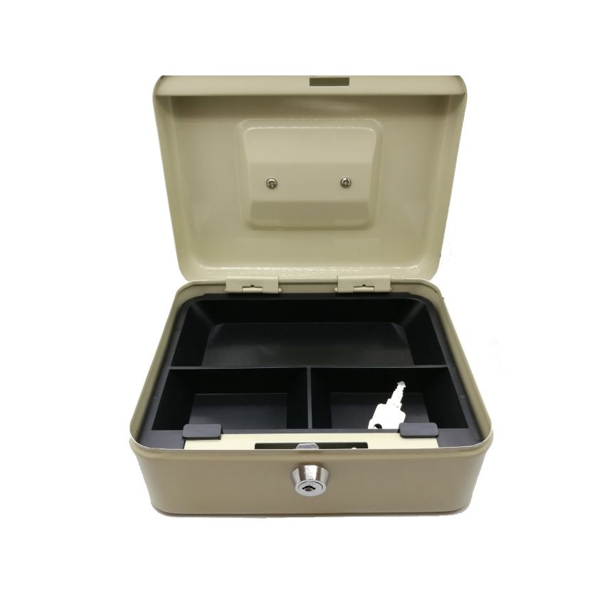 Cofre portátil BTV modelo 13 beje - Descontinuado