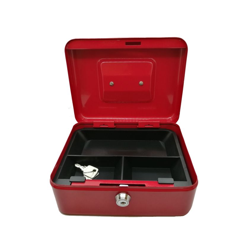 Cofre portátil BTV modelo 14 vermelho