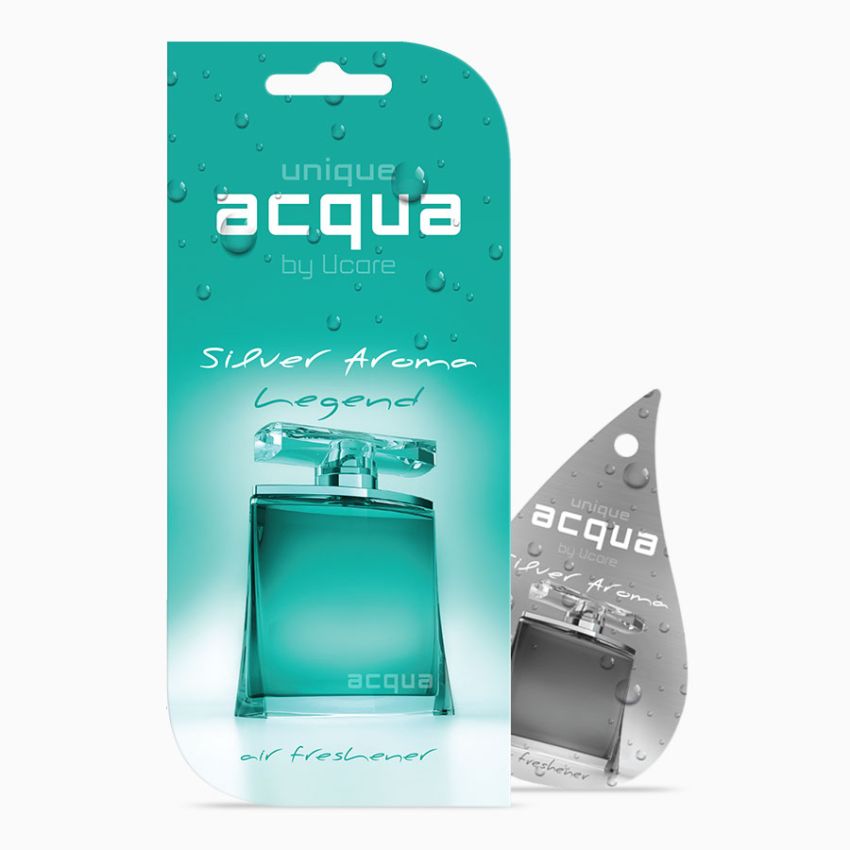 Acqua Car Air Freshener - Aroma Silver Legend