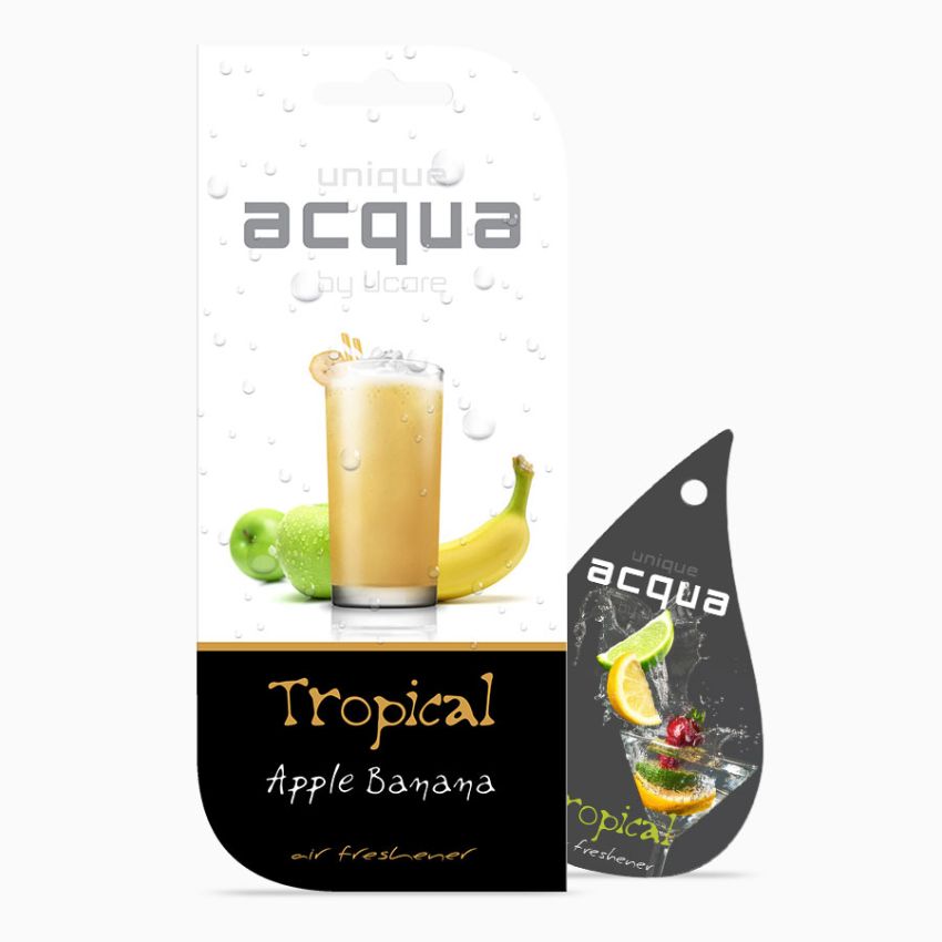 Acqua Car Air Freshener - Tropical Maça - Banana