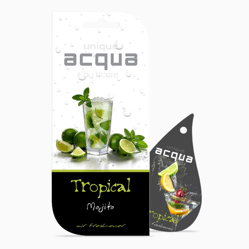 Acqua Car Air Freshener - Tropical Mojito