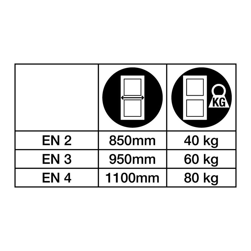 Mola Yale série 4000 com retenção, prata, 30-4000-0004-00-60-11