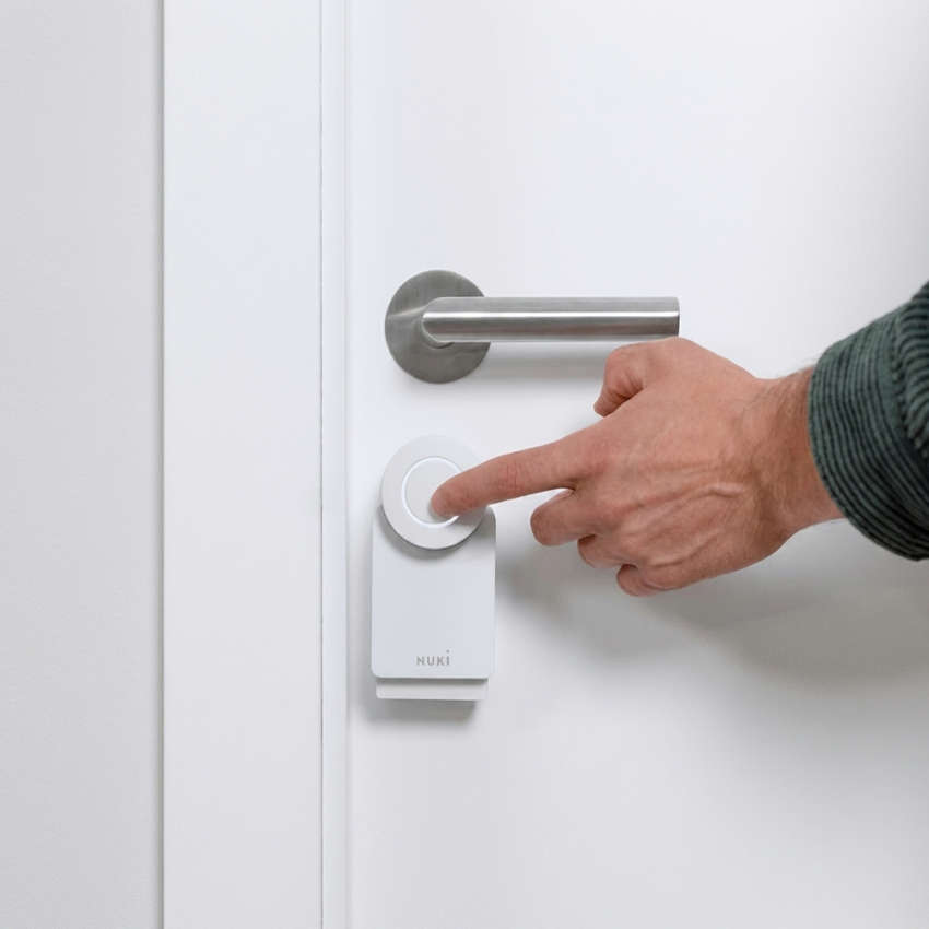 Fechadura Inteligente Nuki Smart Lock Go (Branca) com Wi‑Fi/Thread