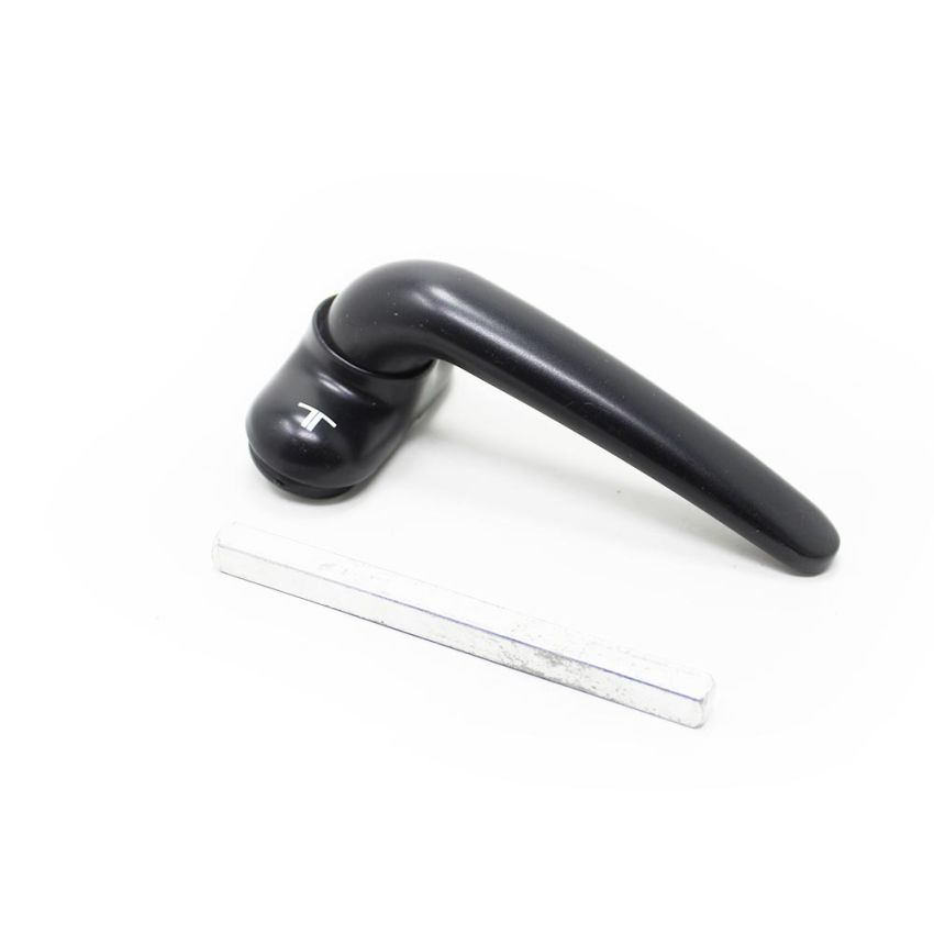 Puxador de muleta Tesa M1500, negro