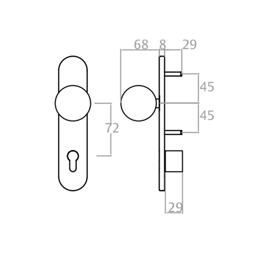 PUXADOR TESA TTF10UNE