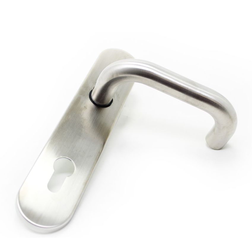 Puxador de muleta, com espelho comprido, cromado