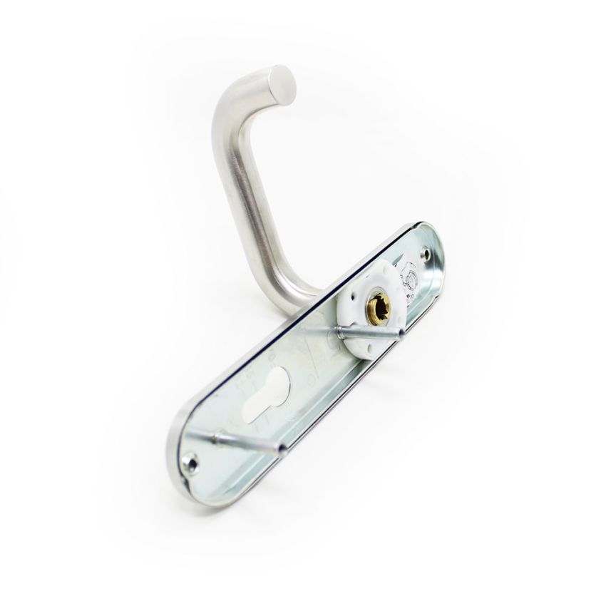 Puxador de muleta Yale YSDF92EXIS16, com espelho comprido, cromado